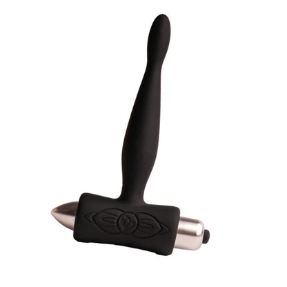 ROCKS-OFF - PETITE SENSATIONS TEASER ANAL PLUG VIBRATOR BLACK