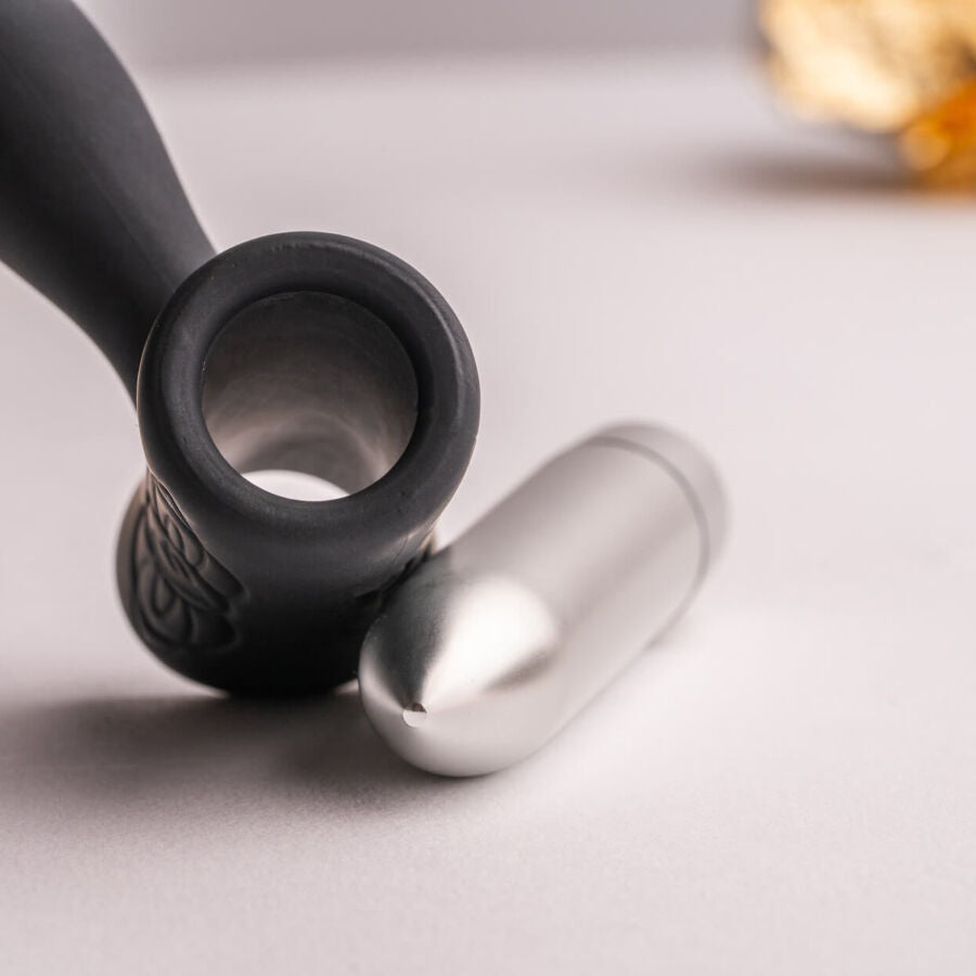 ROCKS-OFF - PETITE SENSATIONS TEASER ANAL PLUG VIBRATOR BLACK