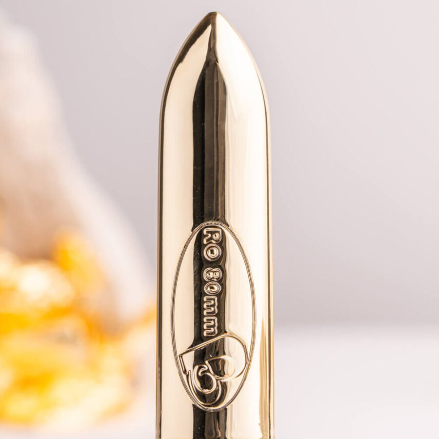 ROCKS-OFF - RO-80 CHAMPAGNE GOLD VIBRATING BULLET