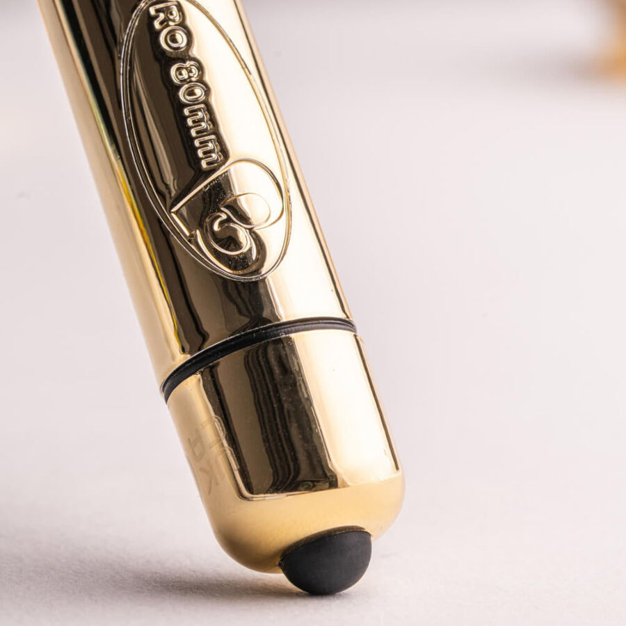 ROCKS-OFF - RO-80 CHAMPAGNE GOLD VIBRATING BULLET
