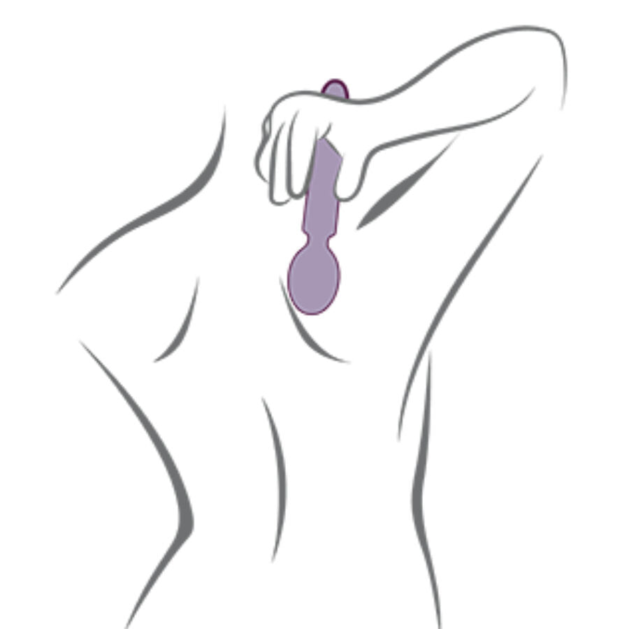 ROCKS-OFF - ORIEL FLEXIBLE WAND VIBRATOR PINK