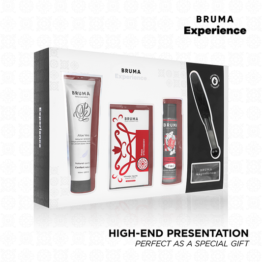 BRUMA XPERIENCE - SWEET STRAWBERRY VIBRO-ORGASMIC TEMPTATION SET