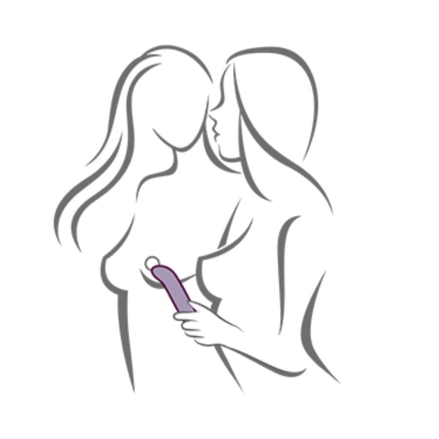 ROCKS-OFF - CHAIAMO G VIBRATOR G-SPOT PURPLE