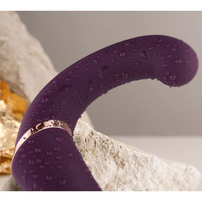 ROCKS-OFF - GEMINI DUAL VIBRATOR G-SPOT KLITORIS STIMULATOR LILA