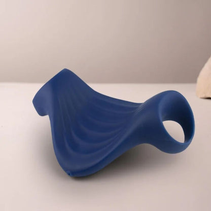 ROCKS-OFF - PALM BLUE FLEXIBLE VIBRATOR-MASTURBATOR