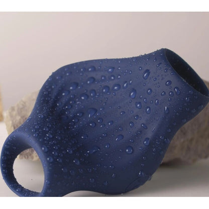 ROCKS-OFF - PALM BLUE FLEXIBLE VIBRATOR-MASTURBATOR