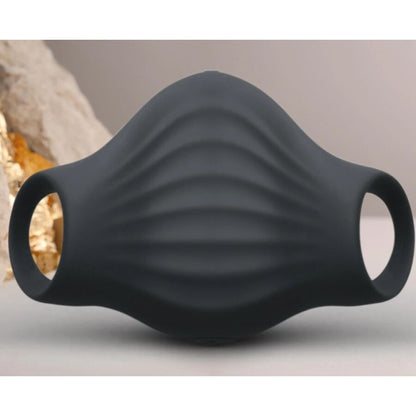 ROCKS-OFF - PALM BLACK FLEXIBLE VIBRATOR-MASTURBATOR