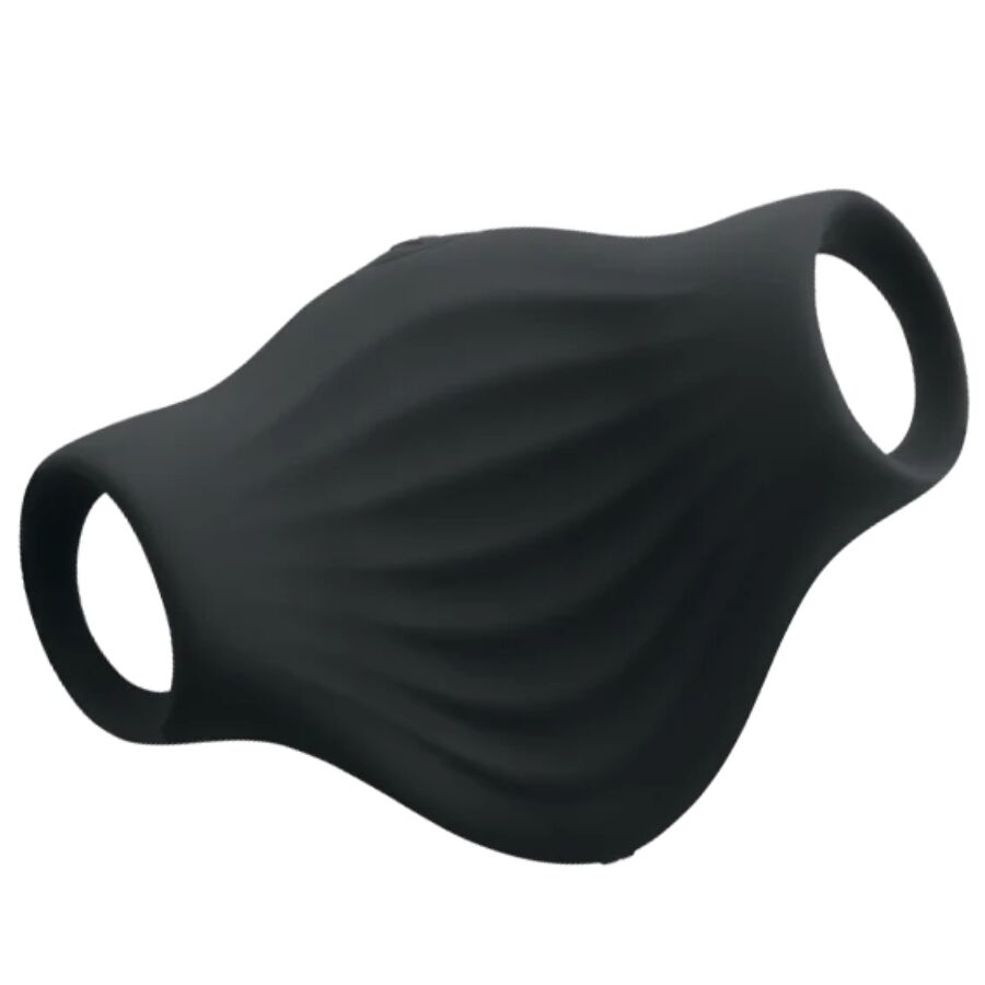 ROCKS-OFF - PALM BLACK FLEXIBLE VIBRATOR-MASTURBATOR