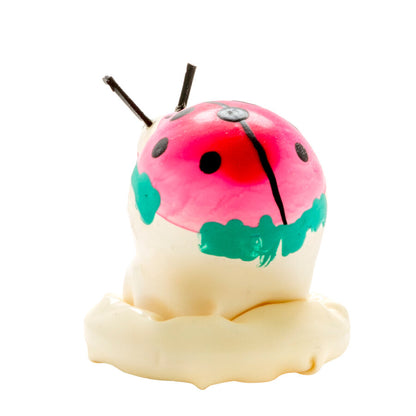 CONDOMERIE - HAND-PAINTED NOVELTY CONDOMS LADYBUG MODEL 1
