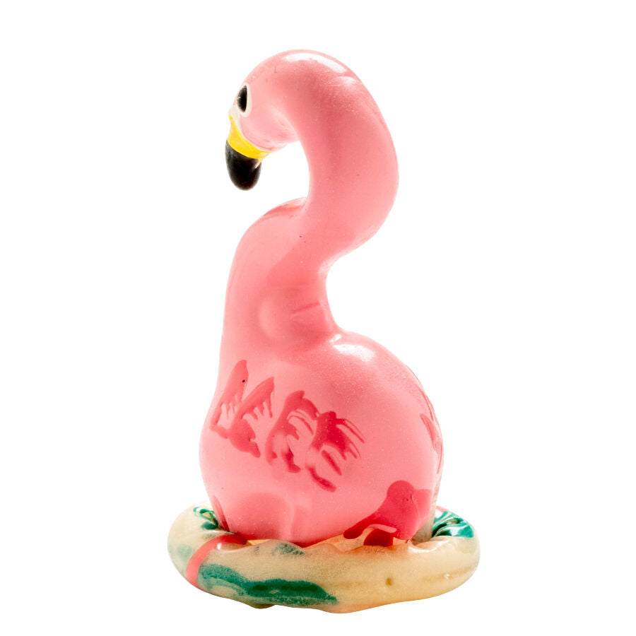CONDOMERIE - HAND-PAINTED NOVELTY CONDOMS FLAMINGO PINK