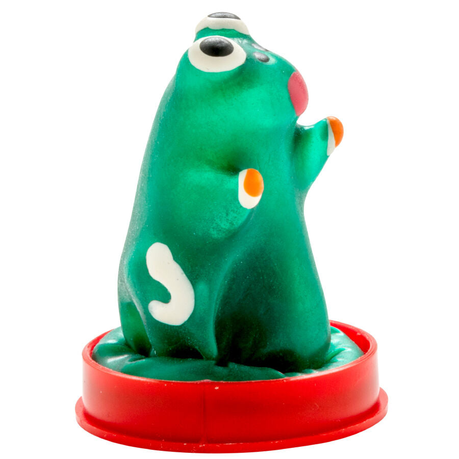 CONDOMERIE - HAND-PAINTED NOVELTY CONDOMS FROG MODEL 1