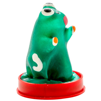 CONDOMERIE - HAND-PAINTED NOVELTY CONDOMS FROG MODEL 1