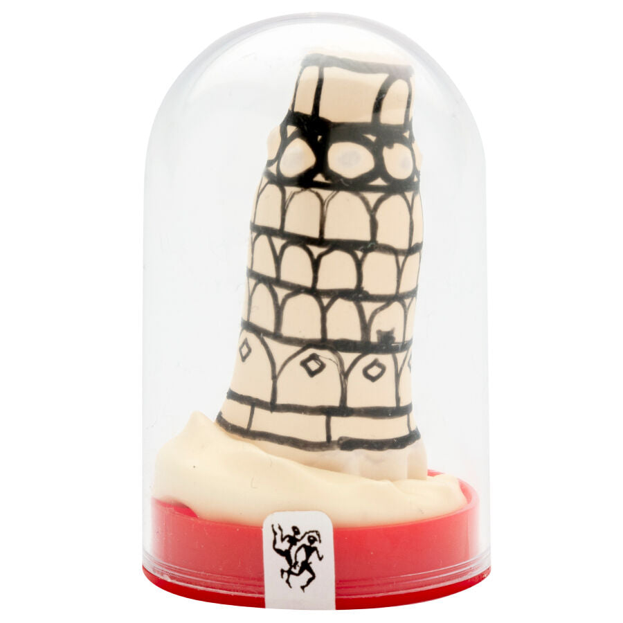 CONDOMERIE - HAND-PAINTED NOVELTY CONDOMS PISA TOWER