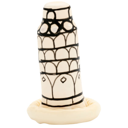 CONDOMERIE - HAND-PAINTED NOVELTY CONDOMS PISA TOWER
