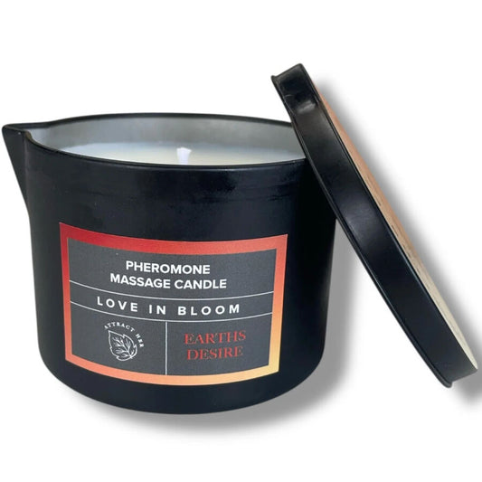 EYE OF LOVE - BLOOM MASSAGE CANDLE SATIVA EARTH'S DESIRE 150 ML