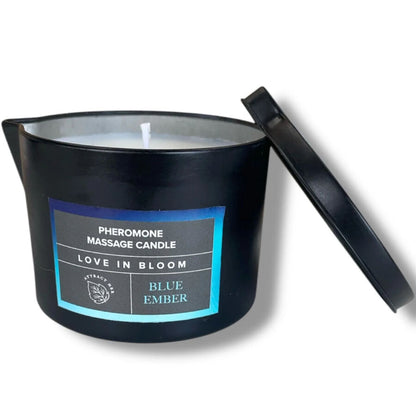 EYE OF LOVE - BLOOM MASSAGEKERZE INDICA BLUE EMBER 150 ML