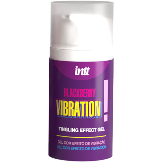INTT RELEASES - LIQUID VIBRATING GEL WITH BLACKBERRY FLAVOUR 15 ML