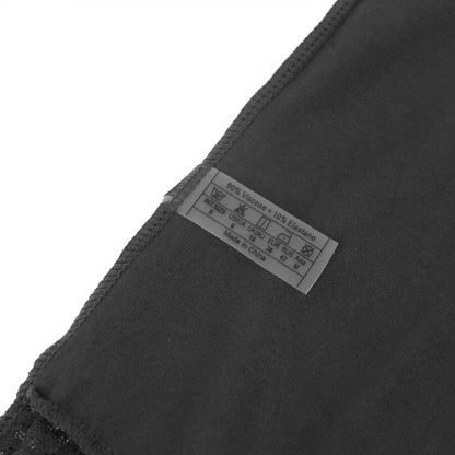 SUBBLIME - SCHWARZER TEDDY MIT BLUMENSPITZENDETAIL S/M