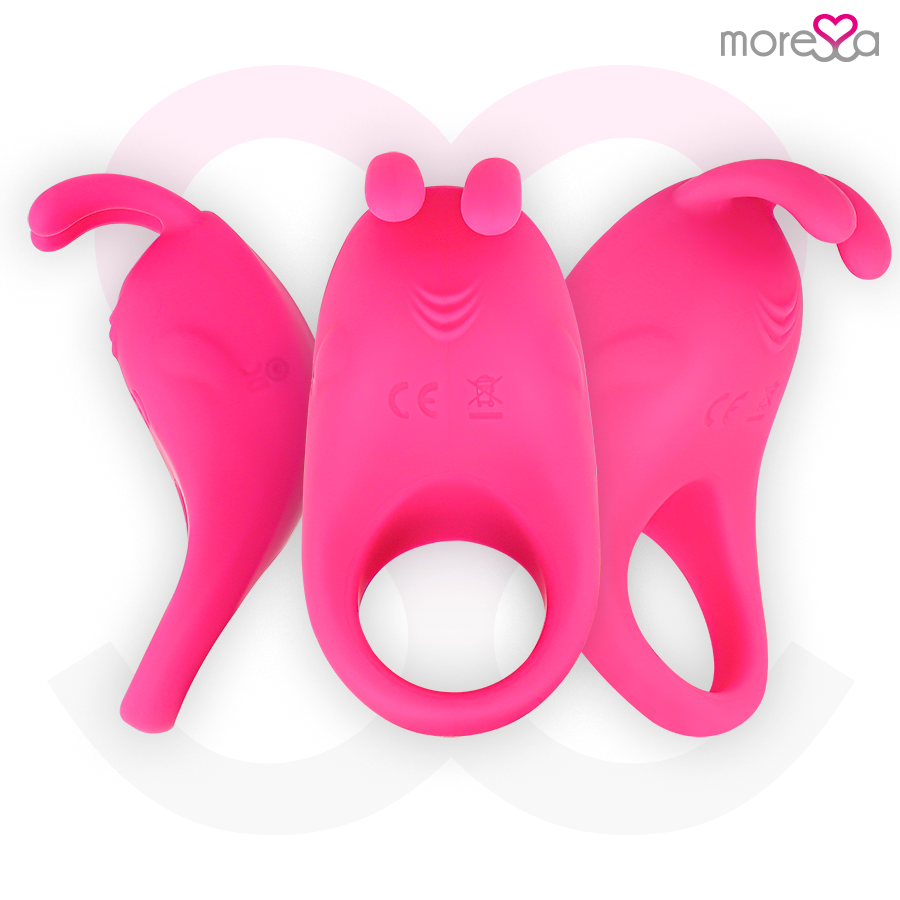 MORESSA - PREMIUM SILICONE RECHARGEABLE BRAD PINK