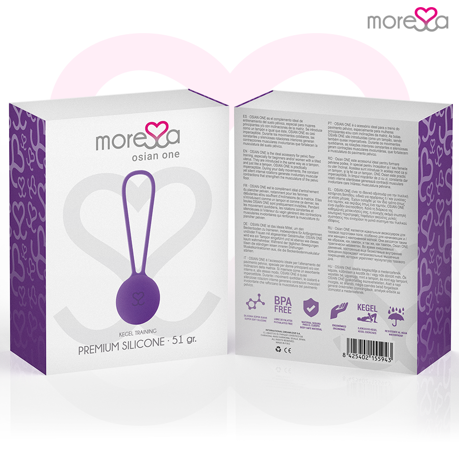 MORESSA - OSIAN ONE PREMIUM LILA SILIKON