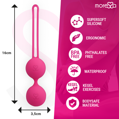 MORESSA - OSIAN TWO PREMIUM SILIKON ROSA