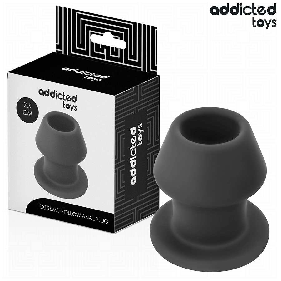 ADDICTED TOYS - EXTREMELY HOLLOW ANAL PLUG SIZE S 7.5 CM