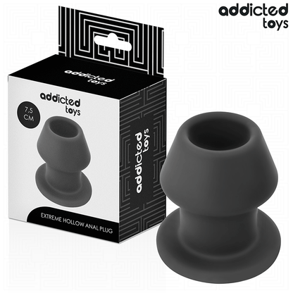 ADDICTED TOYS - EXTREMELY HOLLOW ANAL PLUG SIZE S 7.5 CM