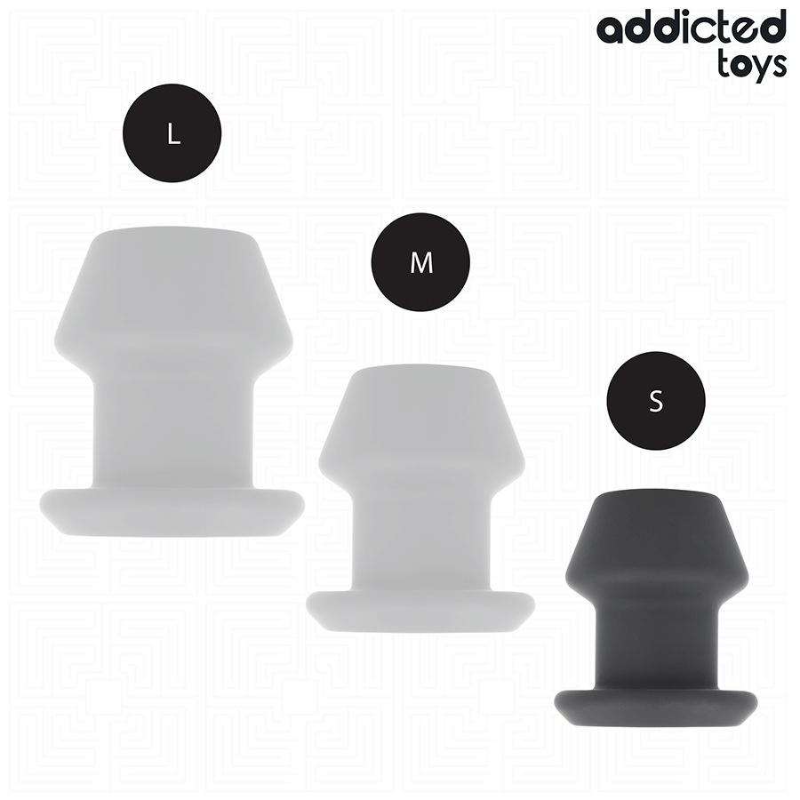 ADDICTED TOYS - EXTREMELY HOLLOW ANAL PLUG SIZE S 7.5 CM