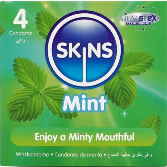 SKINS - MINT PREMIUM CONDOMS PACK OF 4