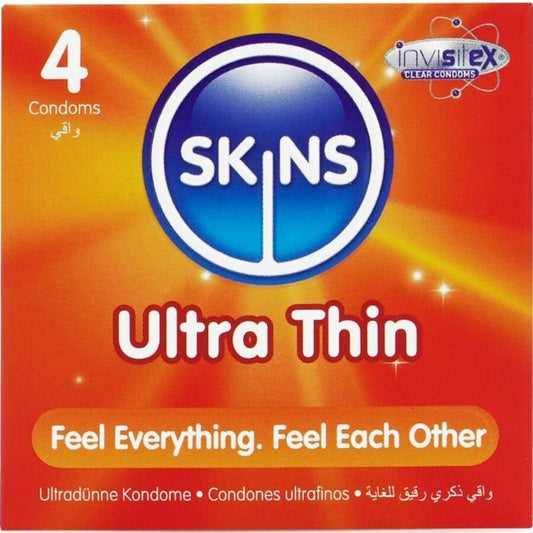 SKINS - ULTRATHIN PREMIUM CONDOMS PACK 4