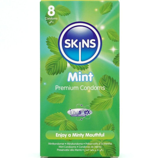 SKINS - MINT PREMIUM CONDOMS PACK OF 8