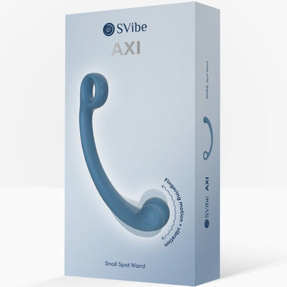 SNAIL VIBE - AXI VIBRATING MASSAGER WAND BLUE