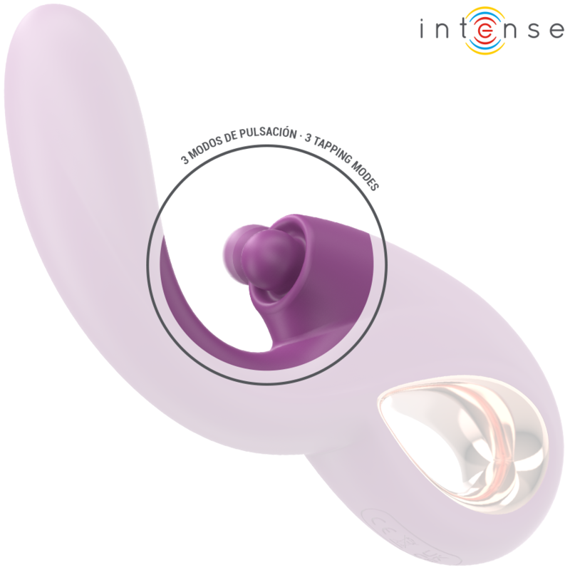 INTENSE - LALI MULTIFUNCTIONAL G-SPOT VIBRATOR TAPPING & THRUSTING & VIBRATION PURPLE