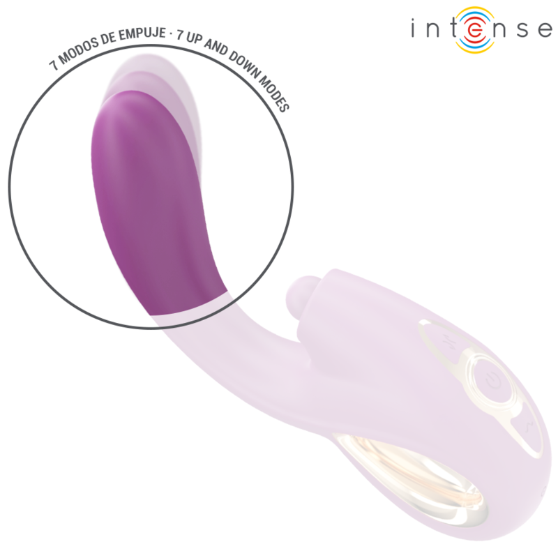 INTENSE - LALI MULTIFUNCTIONAL G-SPOT VIBRATOR TAPPING & THRUSTING & VIBRATION PURPLE
