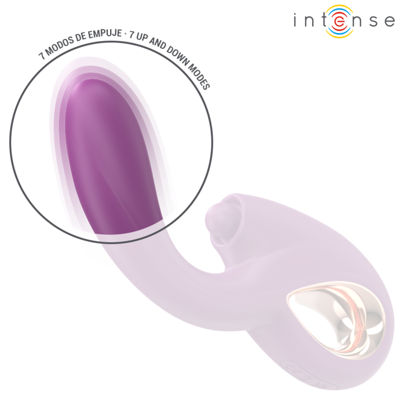 INTENSE - LALI MULTIFUNCTIONAL G-SPOT VIBRATOR TAPPING & THRUSTING & VIBRATION PURPLE