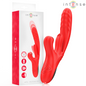 INTENSE - KAROL MULTIFUNCTIONAL VIBRATOR THRUST & STIMULATION & STIMULATING WAVES RED