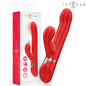 INTENSE - LELE MULTIFUNCTION VIBRATOR ROTATING & OSCILLATING & STIMULATING RED