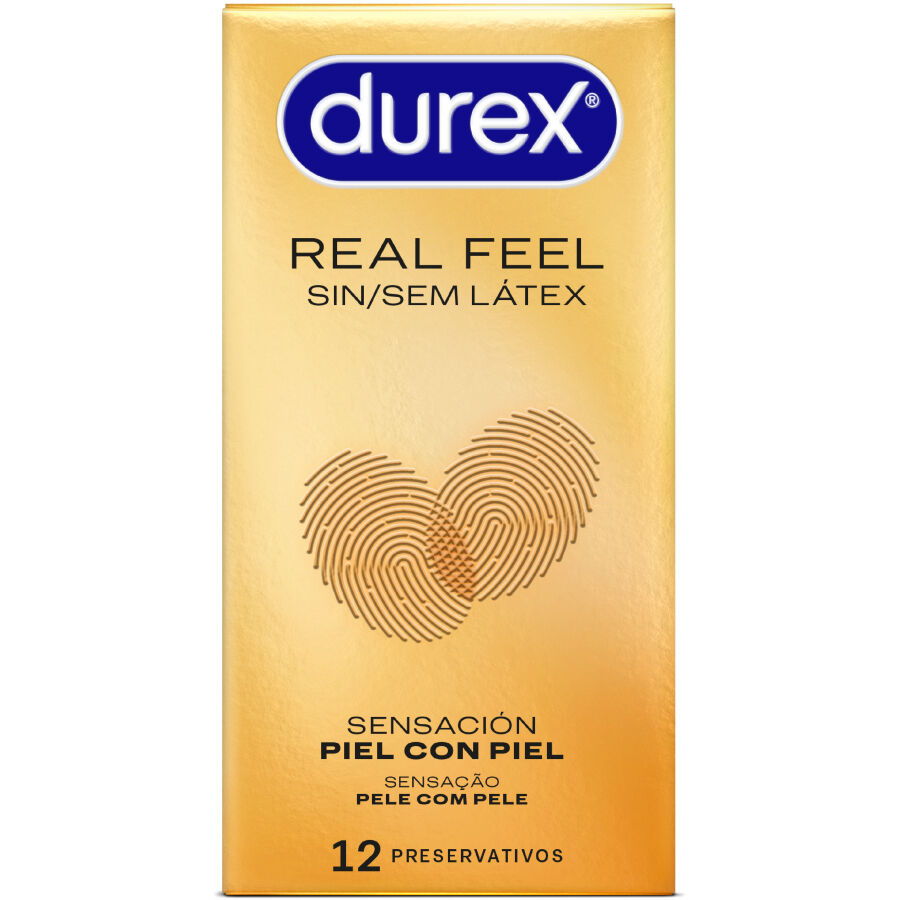DUREX - REAL FEEL LATEX-FREE CONDOMS 12 UNITS