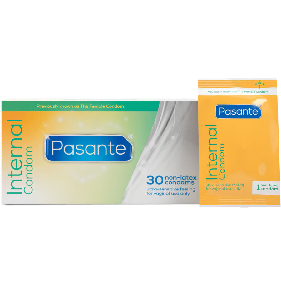 PASANTE - FEMALE CONDOMS BOX 30 UNITS