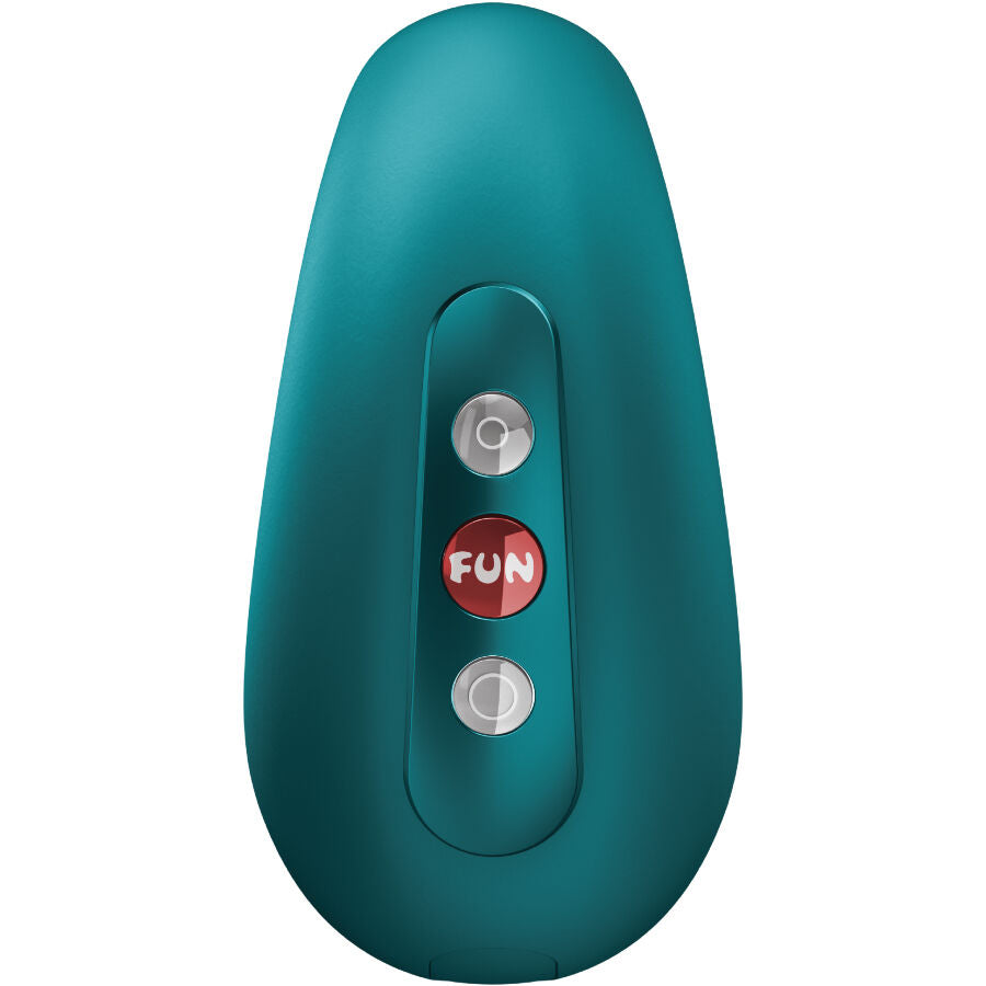 FUN FACTORY - CHERIE DUAL AIR PULSE VIBRATOR BOTTLE GREEN