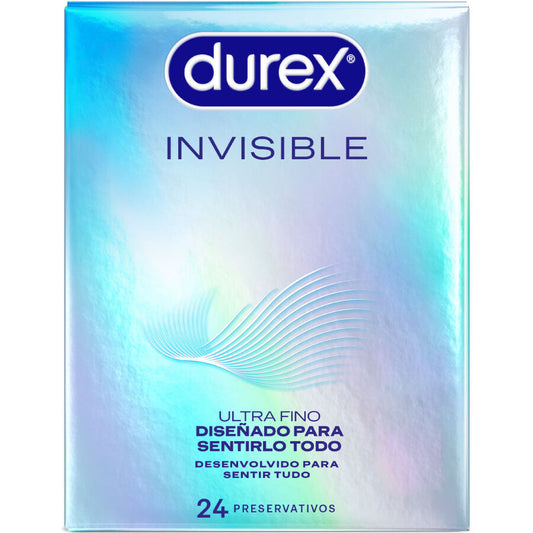 DUREX - ULTRATHIN INVISIBLE CONDOMS 24 COUNT