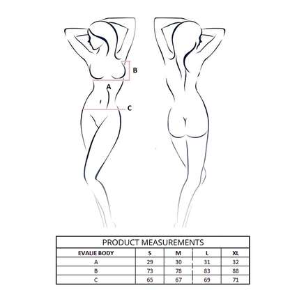 PASSION - EVALIE BODY WEISS L/XL