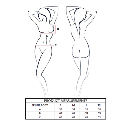 PASSION - SENSIE BODY BURGUND L/XL