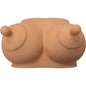 DIABLO PICANTE - PIGGY BANK IN BREAST SHAPE, LIGHT TONE
