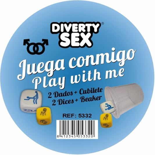 DIABLO PICANTE - DICE GAME AREA + POSITIONS FOR MEN WITH CUP