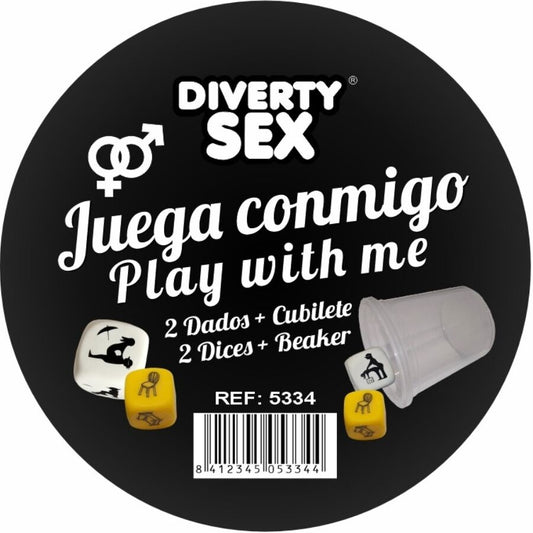 DIABLO PICANTE - DICE PLAY MAT + HETERO POSITIONS WITH CUP