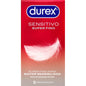 DUREX - SUPER THIN, SENSITIVE, 6 UNITS
