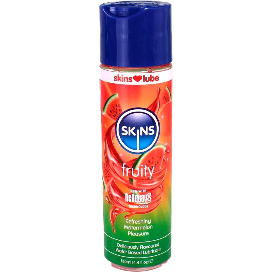 SKINS – FRUITY, WATER-BASED GLIDE WATERMELON 130 ML