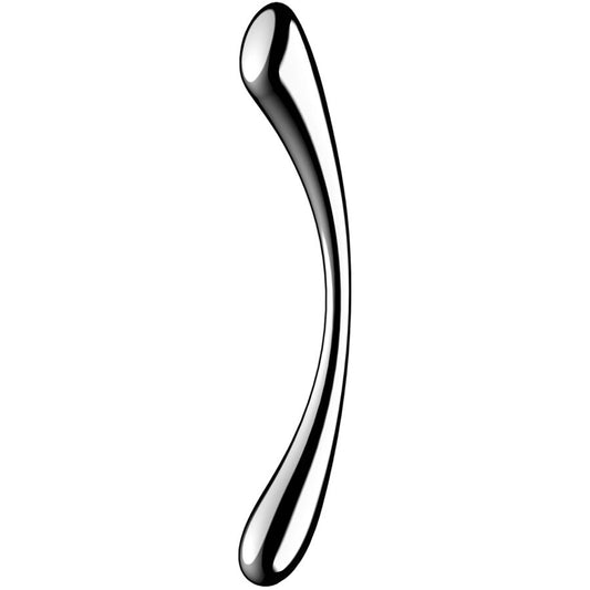 SATISFYER - COSMIC CREST 1 DOUBLE DILDO MADE OF STAINLESS STEEL