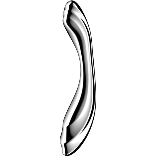 SATISFYER - PURE GRAVITY 2 DOUBLE-ENDED STAINLESS STEEL DILDO